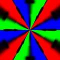 Psychotic hypnotic abstract texture