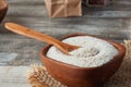 Psyllium ispaghula husk Royalty Free Stock Photo