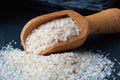 Psyllium ispaghula husk Royalty Free Stock Photo