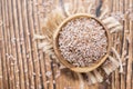 Psyllium Seeds Royalty Free Stock Photo