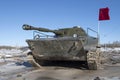 PT-76 Object 740 is a Soviet light amphibious tank