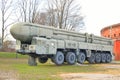 PT 2PM2 Topol-M Russian strategic missile systems.