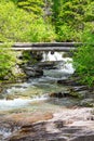 Ptarmigan Falls in Summer Royalty Free Stock Photo