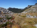 Ptarmigan Ridge Trail in fall Royalty Free Stock Photo