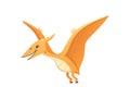 Pterodactyl Cartoon Icon Royalty Free Stock Photo