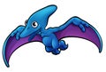 Pterodactyl Dinosaur Cartoon Character