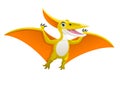 Pterodactyl dinosaurs cute Cartoon Kids Character