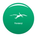 Pterodactyl icon green