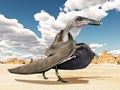 Pterosaur Dorygnathus Royalty Free Stock Photo