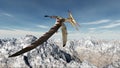 Pterosaur Pteranodon