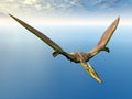 Pterosaur Quetzalcoatlus Royalty Free Stock Photo