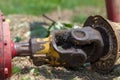 PTO shaft Royalty Free Stock Photo