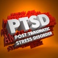 PTSD Concept. Royalty Free Stock Photo