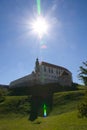 Ptuj Castle - Slovenia - with beautiful sunlight Royalty Free Stock Photo