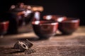 Pu-erh chinese tea Royalty Free Stock Photo