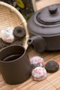 Pu Erh Tea Set Royalty Free Stock Photo