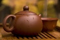 Pu Erh Tea Set Royalty Free Stock Photo