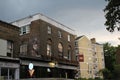 Pub with artwork work. Bethnal green Royalty Free Stock Photo