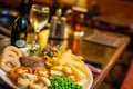 Pub food Royalty Free Stock Photo