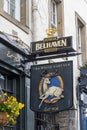 Pub sign The White Hart Inn Edinburgh Scotland