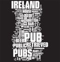 Pub word collage