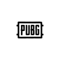 Pubg pro logo editorial illustrative on white background Royalty Free Stock Photo