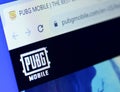 PUBG mobile website logo Royalty Free Stock Photo