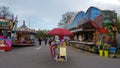 This public amusement park in Speyer, has many outdoor attractions. For people, all genders, all ages. Speyer, Germany.