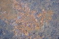 Abstract background-weathered public walking surface