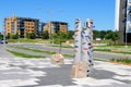 Public Art, Terrebonne, Canada Royalty Free Stock Photo