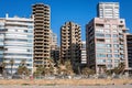 Public beach in Beirut Royalty Free Stock Photo