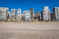 Public beach in Beirut Royalty Free Stock Photo