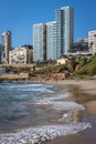 Public beach in Beirut