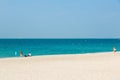 Public beach in Dubai