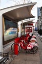 Public Bicycle Rental Station in China