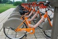 Public bicycles in Chengdu