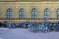 Public bicycles Royalty Free Stock Photo