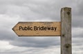 Public Bridleway Sign Royalty Free Stock Photo