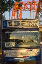 Public bus 152 La boca, Buenos Aires, Argentina Royalty Free Stock Photo