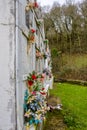 Public cemetery in Toques, Galicia Royalty Free Stock Photo