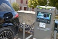 Public charging station for electric cars