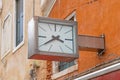 Public Clock Rectangular Shape