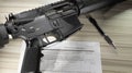 Public domain background check to buy an assault rifle