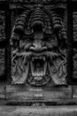 Public Drinking Water Fountain with Shouting Stone Face