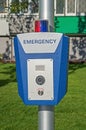 Public emergency call unit