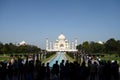 Public Entrance of Taj Mahal Gardens in Agra, India