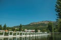 Public fluvial pool on the Sever River in Portagem