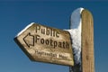 Public Footpath Sign