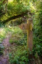 Public footpath sign Royalty Free Stock Photo