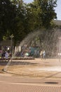 Public fountain in Palanga, Lithuania